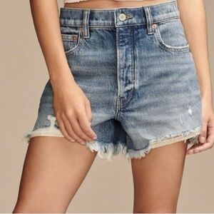 NWT lucky brand mom high rise shorts